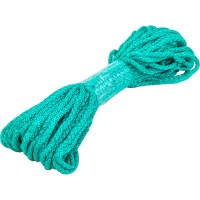 Вязаный шнур Tech-Krep ПП, 4 мм, с сердцевиной, универсальный, цветной, 20 м 139929