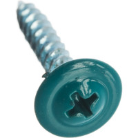 Саморез ПШО КРЕП-КОМП острый 4,2х25 RAL5021 500шт пшо255021