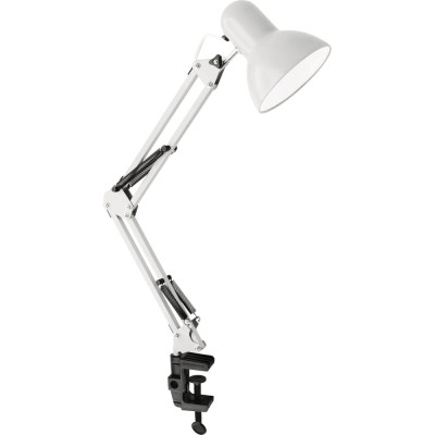 Настольный светильник Ultraflash UF-312P С01 белый 230V 60W 12894