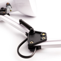 Настольный светильник Ultraflash UF-312P С01 белый 230V 60W 12894