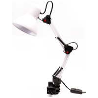 Настольный светильник Ultraflash UF-312P С01 белый 230V 60W 12894