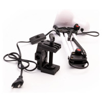 Настольный светильник Ultraflash UF-312P С01 белый 230V 60W 12894