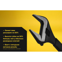 Разводной ключ 250 мм Inforce 06-05-39