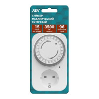 Механический суточный таймер Premium duwi 05161 9 белый