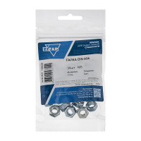 Гайка DIN934 шестигранная оцинкованный М8 35 шт Zitar 103026