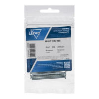 Винт DIN965 с потайной головкой оцинкованный М4x60 8 шт Zitar 102992