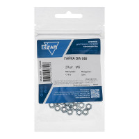 Гайка DIN985 самоконтрящаяся оцинкованный М5 20 шт Zitar 103030