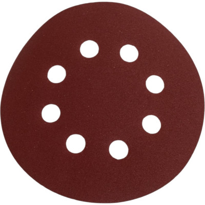 Круг шлифовальный (5 шт; 125 мм; P240; 8 отв.) MOS 39839М