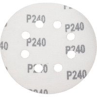 Круг шлифовальный (5 шт; 125 мм; P240; 8 отв.) MOS 39839М