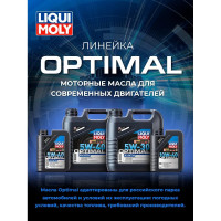 НС-синтетическое моторное масло LIQUI MOLY Optimal Synth 5W-40 4л 3926