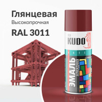 Эмаль KUDO универсальная вишневая KU-1004