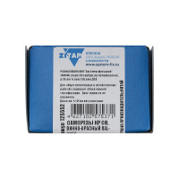 Саморез КР со сверлом, 4,8x35 мм, RAL-3005 винно-красный, 60 шт. в коробке с окном Zitar 125552