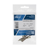 Саморез ШУж с потайной головкой 3,5x50 мм, 7 шт., пакет Zitar 102486