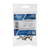 Саморез ШУж с потайной головкой 5,0x35 мм, 11 шт., пакет Zitar 102509