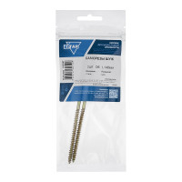 Саморез ШУж с потайной головкой 6,0x140 мм, 2 шт в пакете Zitar 102527