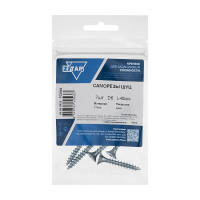 Саморез ШУц с потайной головкой 6,0x40 мм, 7 шт., пакет Zitar 102454