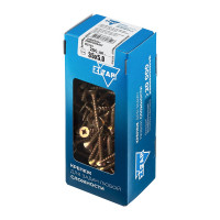 Универсальные саморезы, желтые, 35x5,0 мм, 200 шт., коробка с окном Zitar 102261