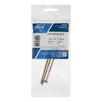 Саморез ШУж с потайной головкой 5,0x120 мм, 3 шт., пакет Zitar 136374