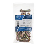 Анкерный болт с гайкой 10x50 мм, 20 шт в пакете Zitar 124326