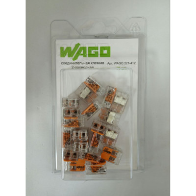 Клемма WAGO 221-412 20 шт. 2545