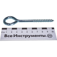 Шуруп-кольцо М8x80 мм, 1 шт в пакете Zitar 124356