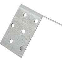 Крепежный угол равносторонний, 40x60x60x2,0 мм, накл. Zitar 126386
