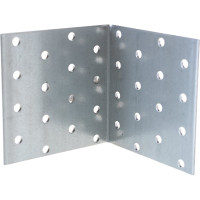 Крепежный угол равносторонний, 80x80x80x2,0 мм, накл. Zitar 126400