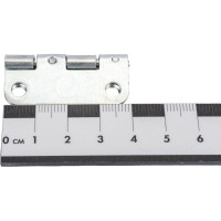 Петля накладная Zitar 30x40 хром -пакет 138859