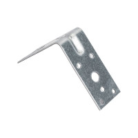 Крепежный угол усиленный, 90x40x2,0 мм, накл. Zitar 126395