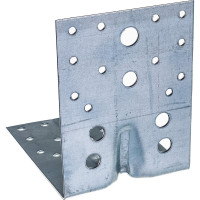 Крепежный усиленный уголок 130*130*100*2 - накл. Zitar 128091