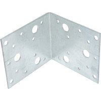 Крепежный уголок Tech-Krep оцинкованный 105х105х90х2,0 мм - накл. 124401