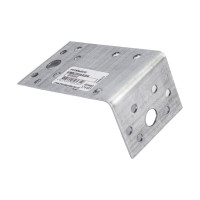 Крепежный уголок Tech-Krep оцинкованный 50х90х55х2,0 мм - накл. 124405