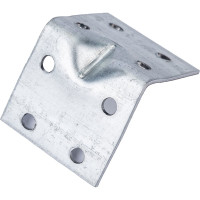 Уголок крепежный оцинкованный усиленный 40x40x40x1,5 мм, накл. Zitar 124409