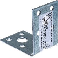 Уголок крепежный оцинкованный усиленный 50x50x36 мм, накл. Zitar 124410