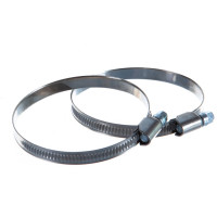 Обжимной хомут из нержавеющей стали Tech-Krep 60х80 2шт - ярлык 104051