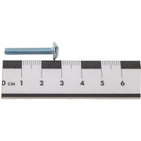 Винт для крепления ручки оцинкованный М4x25 мм, 10 шт, пакет Zitar 108926