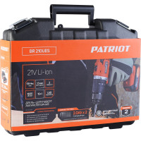 Аккумуляторная дрель-шуруповерт PATRIOT BR 210Li 180301550