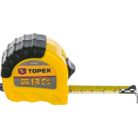 Рулетка TOPEX стальная лента 2 м x 16 мм 27C302