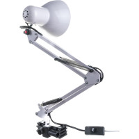 Настольный светильник Ultraflash UF-312P С01 белый 230V 60W 12894