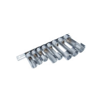 Набор глубоких разрезных головок 3/8" DR: 10, 11, 12, 13, 14mm, 1/2" DR: 17, 19, 21mm JTC -6609 459189