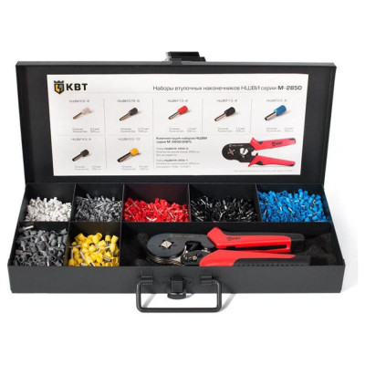 Набор втулочных наконечников НШВИ КВТ М-2850-1 75274