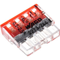 Клемма WAGO 2273-244 (с пастой) 20 шт. 2542