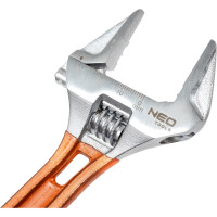 Разводной ключ короткий 139 мм, рабочий диапазон 0-32 мм NEO Tools 03-020