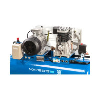 Поршневой компрессор с ременным приводом, объем 100 л NORDBERG ECO NCE100/520