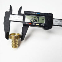 Штуцер латунный наружная резьба 3/4" 12мм Профитт 2101588