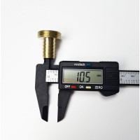 Штуцер латунный наружная резьба 3/4" 12мм Профитт 2101588