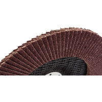 Круг лепестковый торцевой (180 мм; Р60; электрокорунд; коричневый) АТАКА 680870