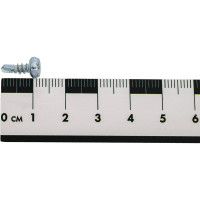 Саморез Качественный крепеж 3,5х9,5 белый цинк полусфера сверло 650 шт 0200071 КЧ