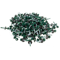 Кровельный саморез Качественный крепеж зеленый мох 4,8х29 150 шт 0500103 КЧ