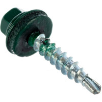 Кровельный саморез Качественный крепеж зеленый мох 4,8х29 150 шт 0500103 КЧ